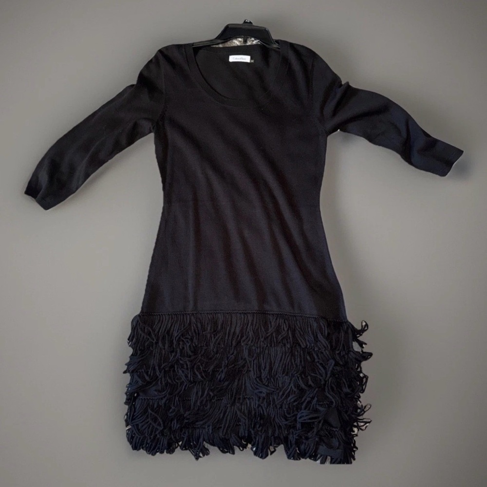 Calvin Klein Charcoal Knit Top